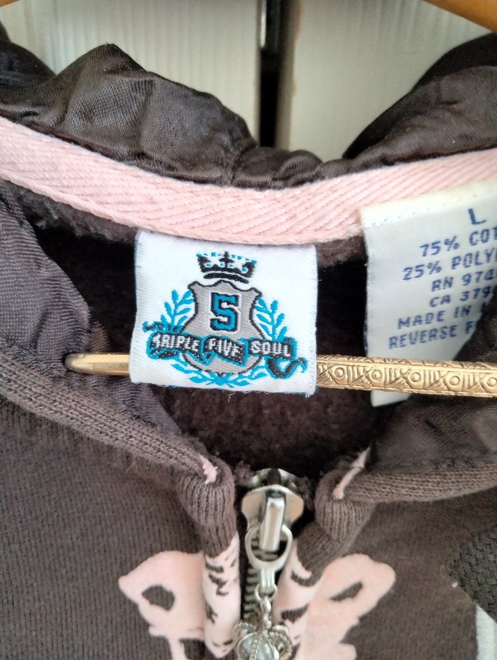 Triple Five Soul Brown Track Suit - Picture 12 of 16